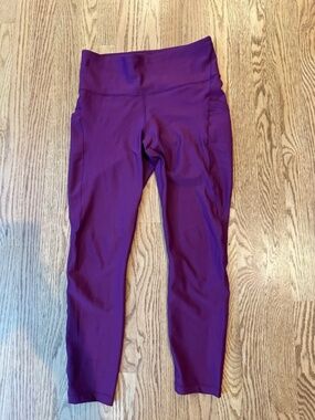 ATHLETA Interval Stash 7/8 Tights, Size Medium